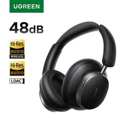 UGREEN Studio Pro Wireless Headphones - 48dB ANC Noise Cancelling, Hi-Res LDAC, 120h Battery Life