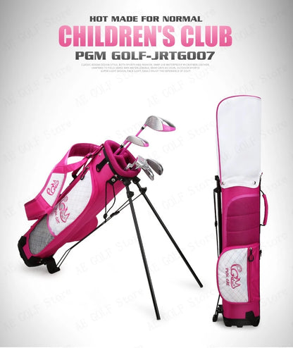 PGM Kids Golf Club Set for ages 3-12, practice set for boys and girls