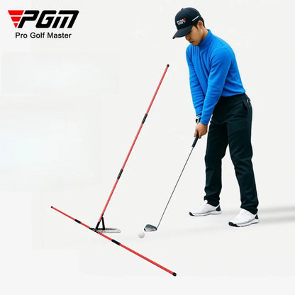 PGM golf swing training tool, for angle adjustment and posture correction