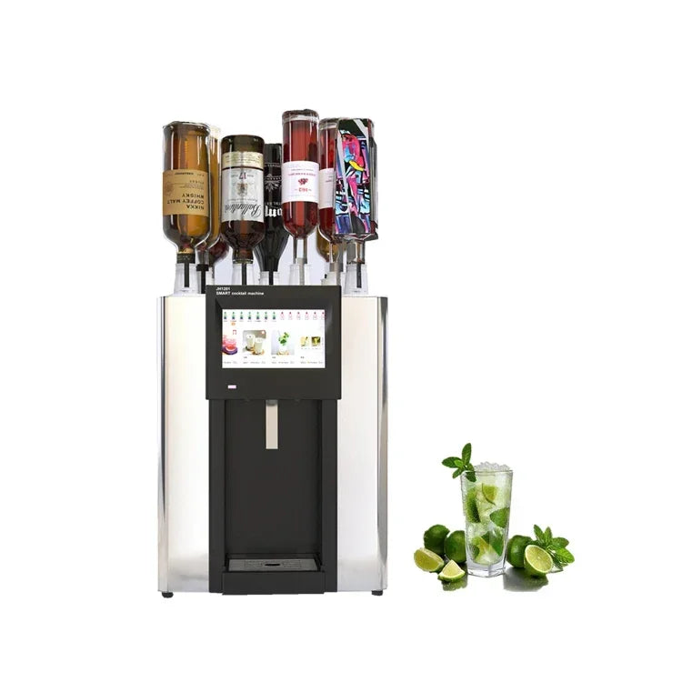 Smart cocktail machine, automatic bartender robot for restaurants and bars