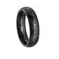 Rings of Power 3D engraved ring for men, gold or black