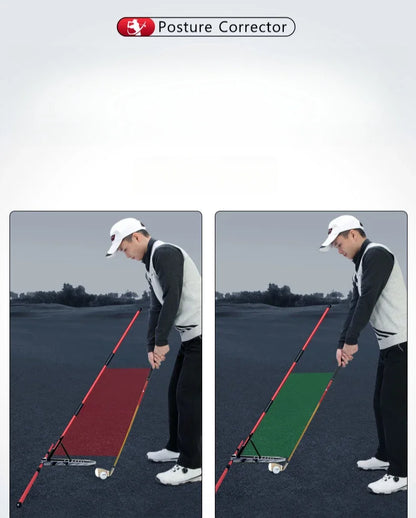PGM golf swing training tool, for angle adjustment and posture correction