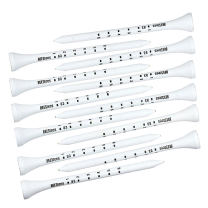 Wooden golf tees, 50 pcs, with elevation marks