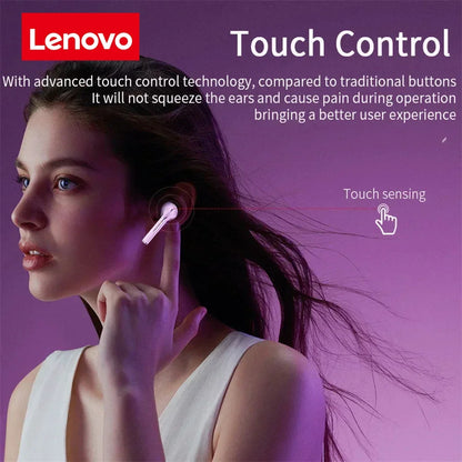 Lenovo J18 TWS Bluetooth-nappikuulokkeet – HiFi Stereo, Vedenkestävät ja Kosketusohjaus