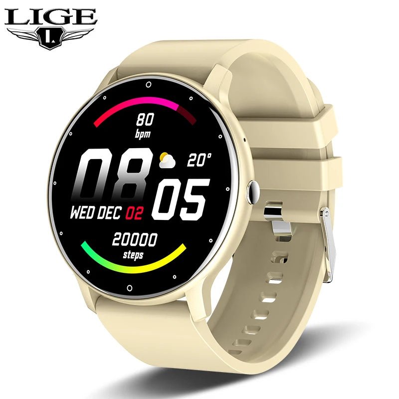 LIGE Smartwatch for women and men for an active lifestyle. New 2025, Popular
