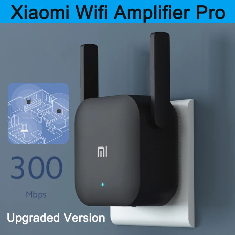 Xiaomi WiFi Pro Toistin 300M - 2.4G Verkon Vahvistin 2 Antennilla Kotiin & Toimistoon