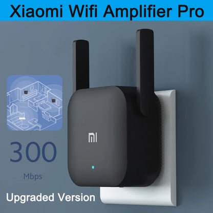 Xiaomi WiFi Pro Toistin 300M - 2.4G Verkon Vahvistin 2 Antennilla Kotiin & Toimistoon