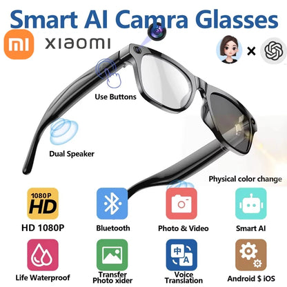 Xiaomi Mijia smart glasses 4K HD, 100MP camera