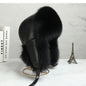 Men's fur hat with earflaps, different variations