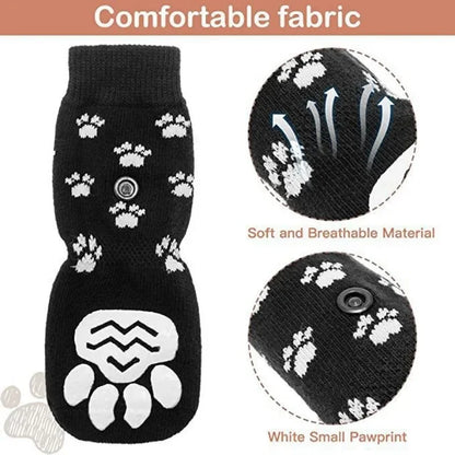 Dog anti-slip socks 4pcs, for indoor use