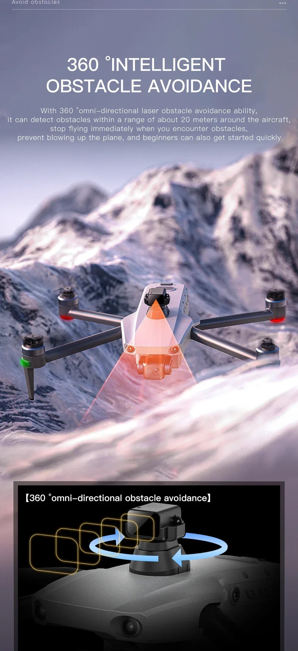 Cole Professional K11 Turbo Drone - 8K HD Kaksoiskamera, Älykäs Esteiden Tunnistus & Airdrop