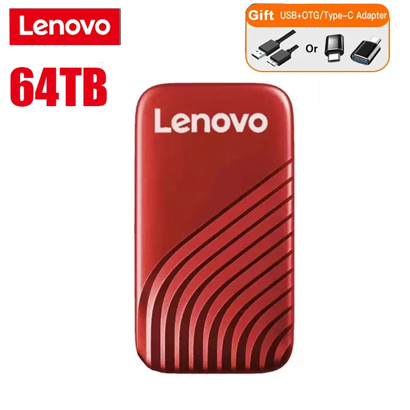 Lenovo Portable SSD Hard Drive 1TB-128TB