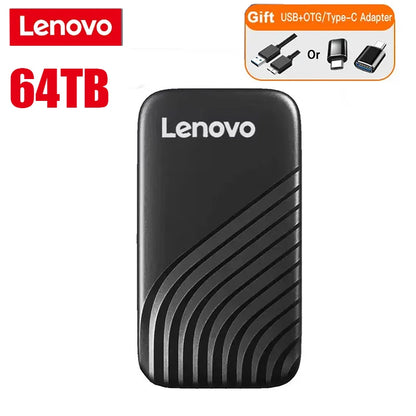 Lenovo Portable SSD Hard Drive 1TB-128TB