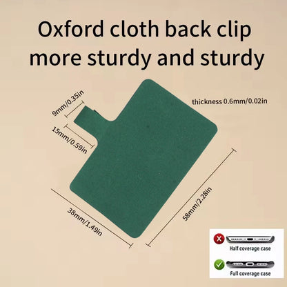 Crossbody Kaulanauha Puhelimelle - Säädettävä Universaali Hihna Klipsillä