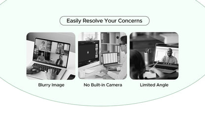 UGREEN 2K Webkamera Mikrofonilla - Full HD USB Kamera Streamaukseen