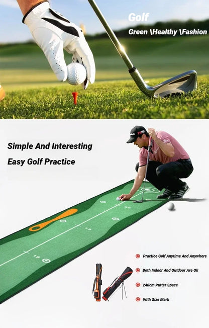 Golf putting green mat 50x300cm, for indoor and outdoor use