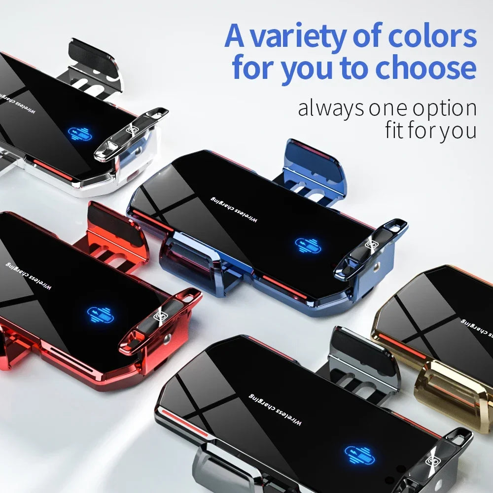 VIKEFON Langaton Autolaturi Magneettinen - Automaattinen Pikalataus iPhone & Samsung