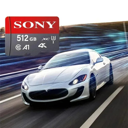Sony Micro SD-muistikortti 64GB-1TB – Class 10 TF-kortti Puhelimeen, Kameraan ja Droneen
