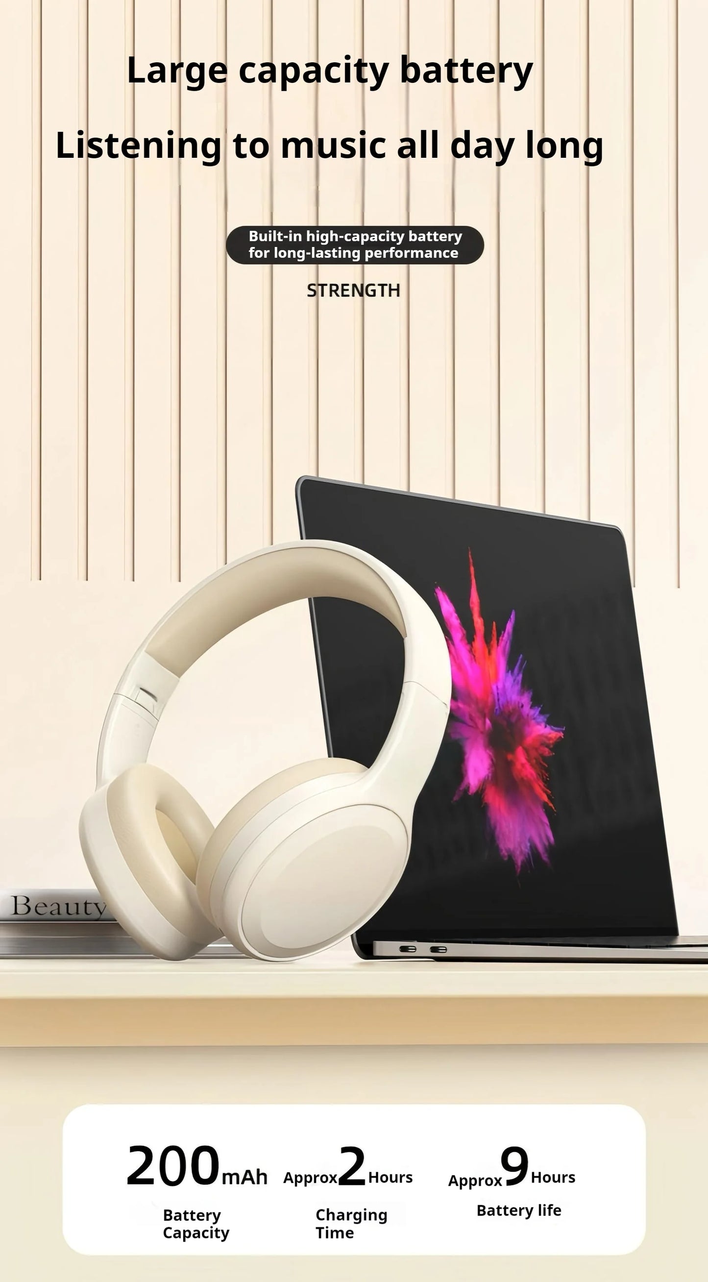 TH30 HiFi Bluetooth-kuulokkeet – Bassovoimaa ja langaton vapaus