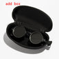 ND9 Polarized Sunglasses, Stepless Filter, Rotating Lens, Retro Style