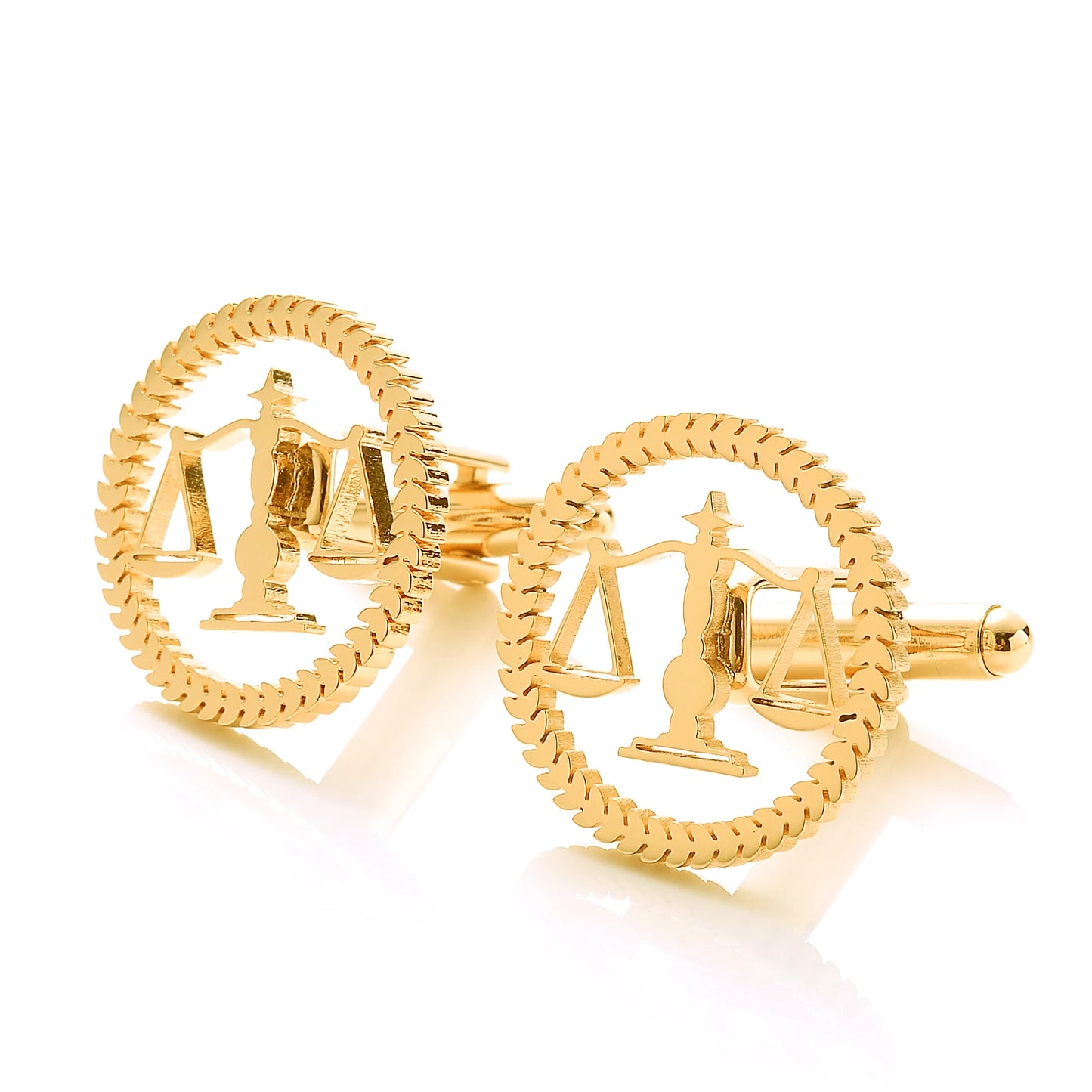 Men's Lawyer Tie Clip, Scales of Justice