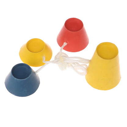 Golf tee set, adjustable rubber tees for different heights