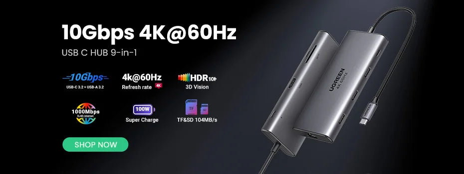 UGREEN Airbags Suojakuori iPhone 15/14/13 Pro Max - Läpinäkyvä Iskunkestävä