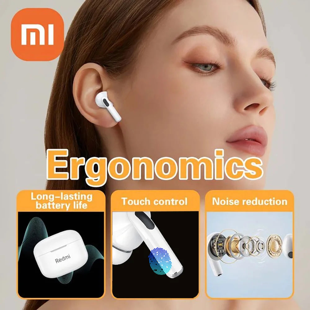 XIAOMI Redmi Bluetooth-kuulokkeet – Kosketusohjaus, HiFi Stereo, Melunvaimennus, HD-mikrofoni