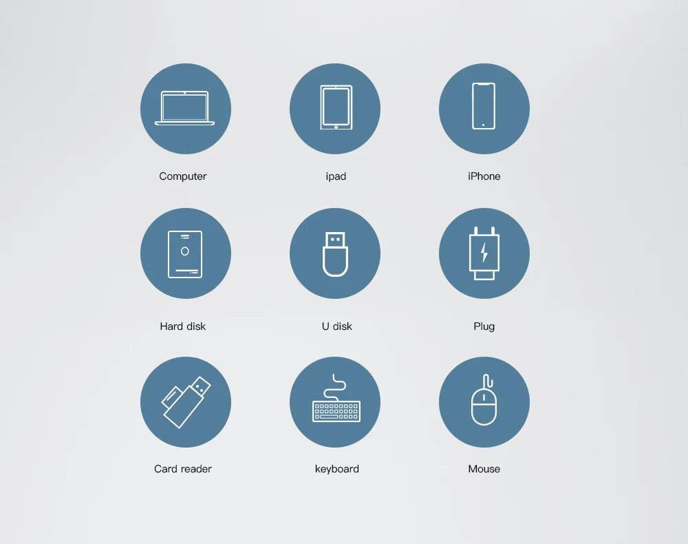 Essager USB 3.0 to Type-C OTG Adapteri - USB-A Muunnin MacBook & Laptop