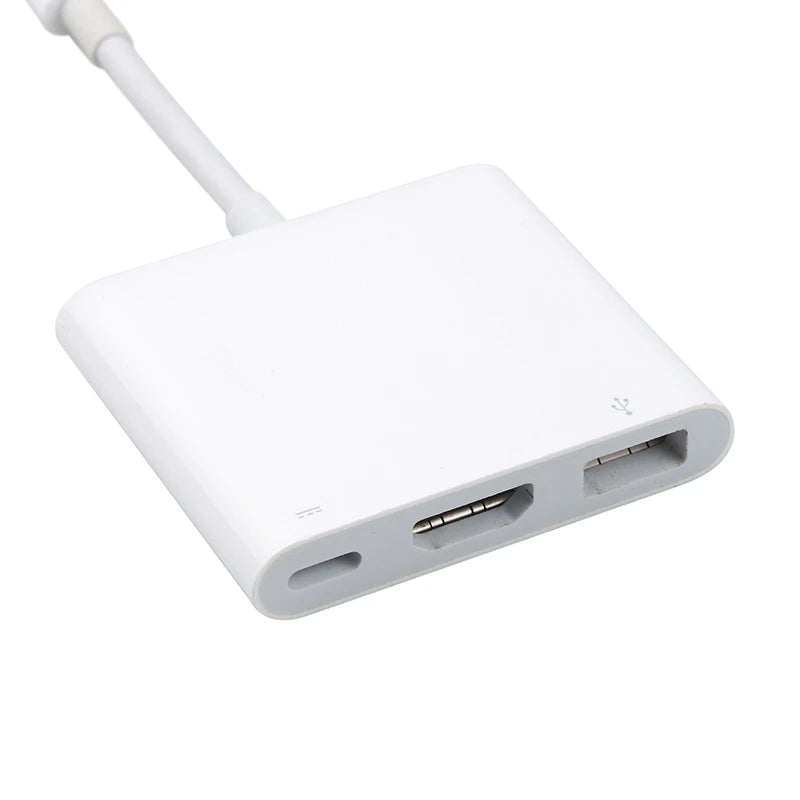 USB-C Hub HDMI 4K Adapteri - 3-in-1 Type-C Muunnin MacBook & Laptop