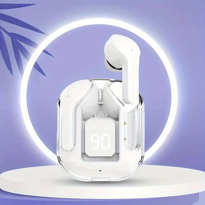 T2 Langattomat Bluetooth-kuulokkeet - Läpinäkyvä HiFi LED-näytöllä