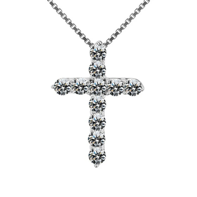 Luksus Risti-riipus zirkoania kaulakoru