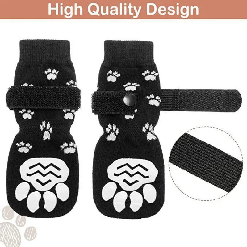 Dog anti-slip socks 4pcs, for indoor use