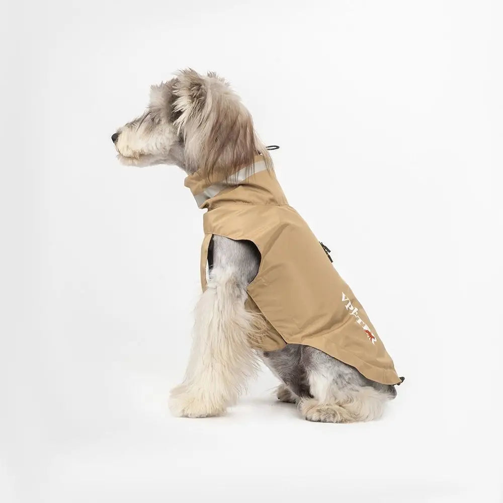 Adjustable dog raincoat, all sizes