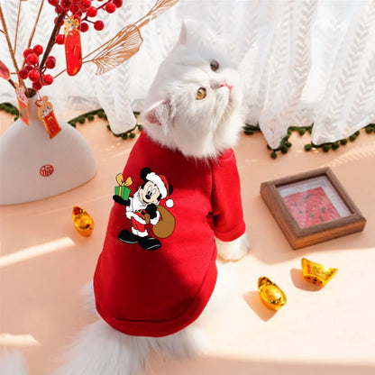 Mickey Mouse dog hoodie, for fall and winter