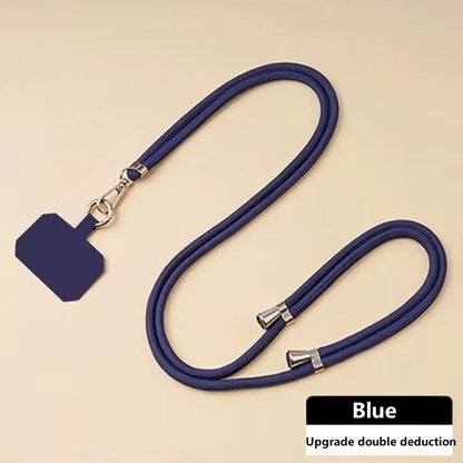 Crossbody Kaulanauha Puhelimelle - Säädettävä Hihna Harmaa