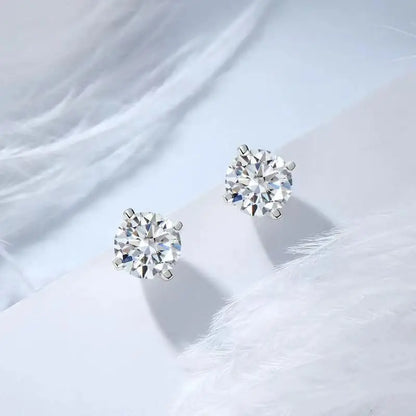 COSFIX Moissanite nappikorvakorut naisille