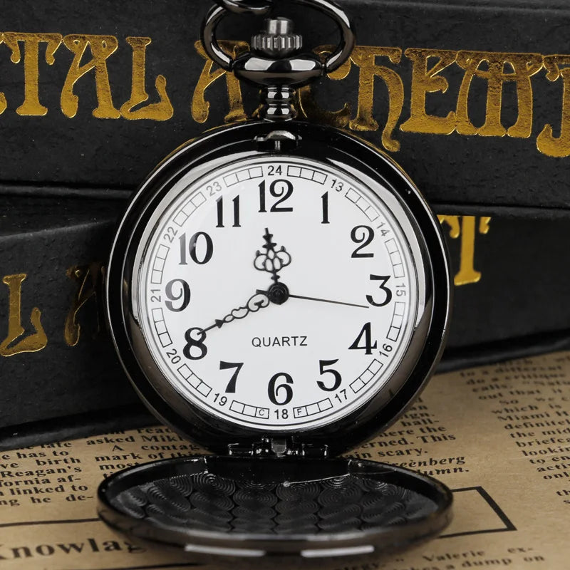 Luksus kvartsi-mekanismi taskukello lahjarasiassa, saatavana eri variaatioita