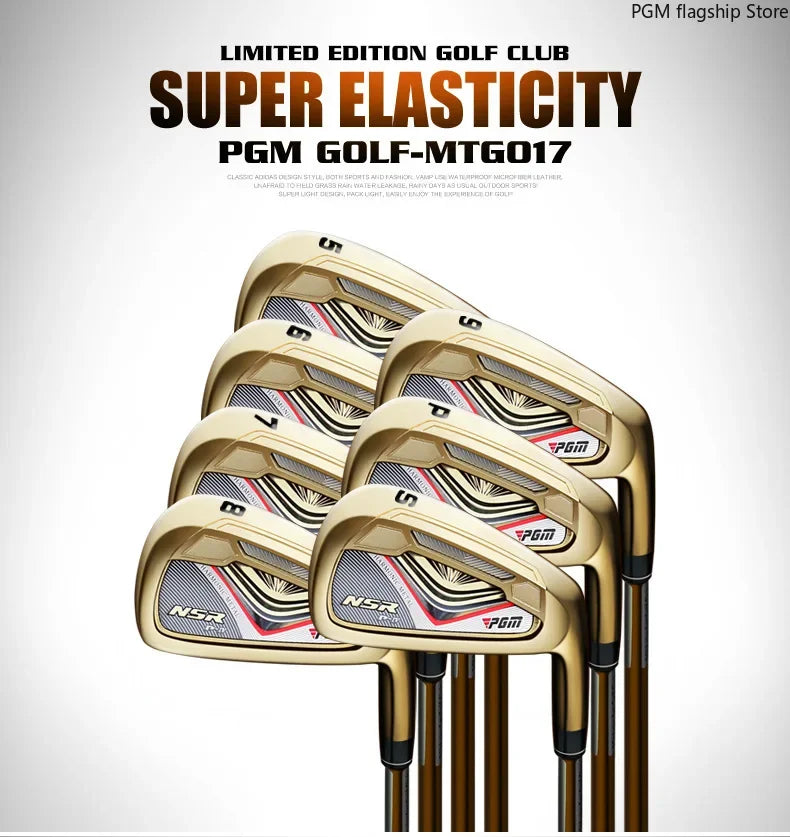 PGM MTG017 golf club set for men, adjustable angle in clubs, titanium alloy
