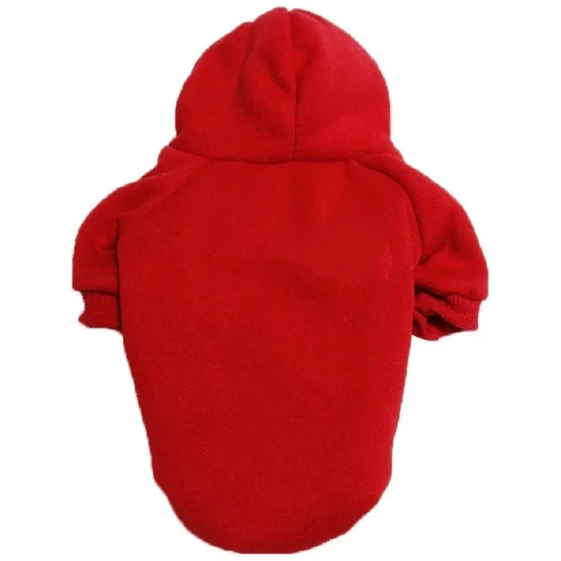 Dog winter hoodie, sporty and warm, for small, medium and large dogs