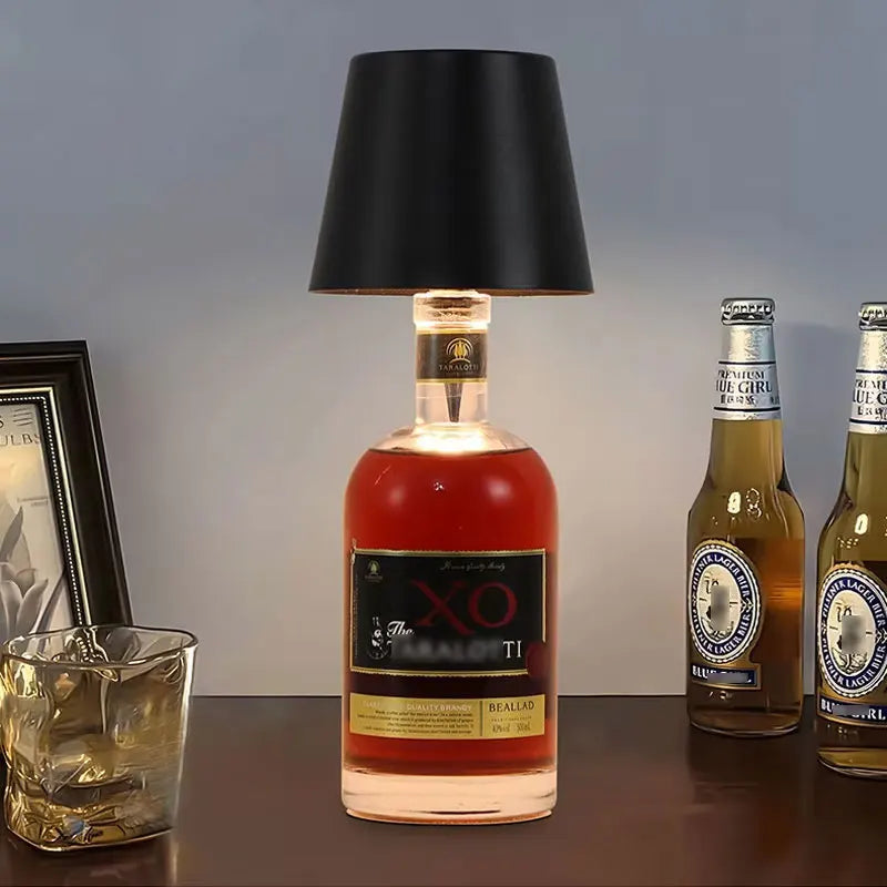 LED bottle light, USB rechargeable, for home, restaurants and bars