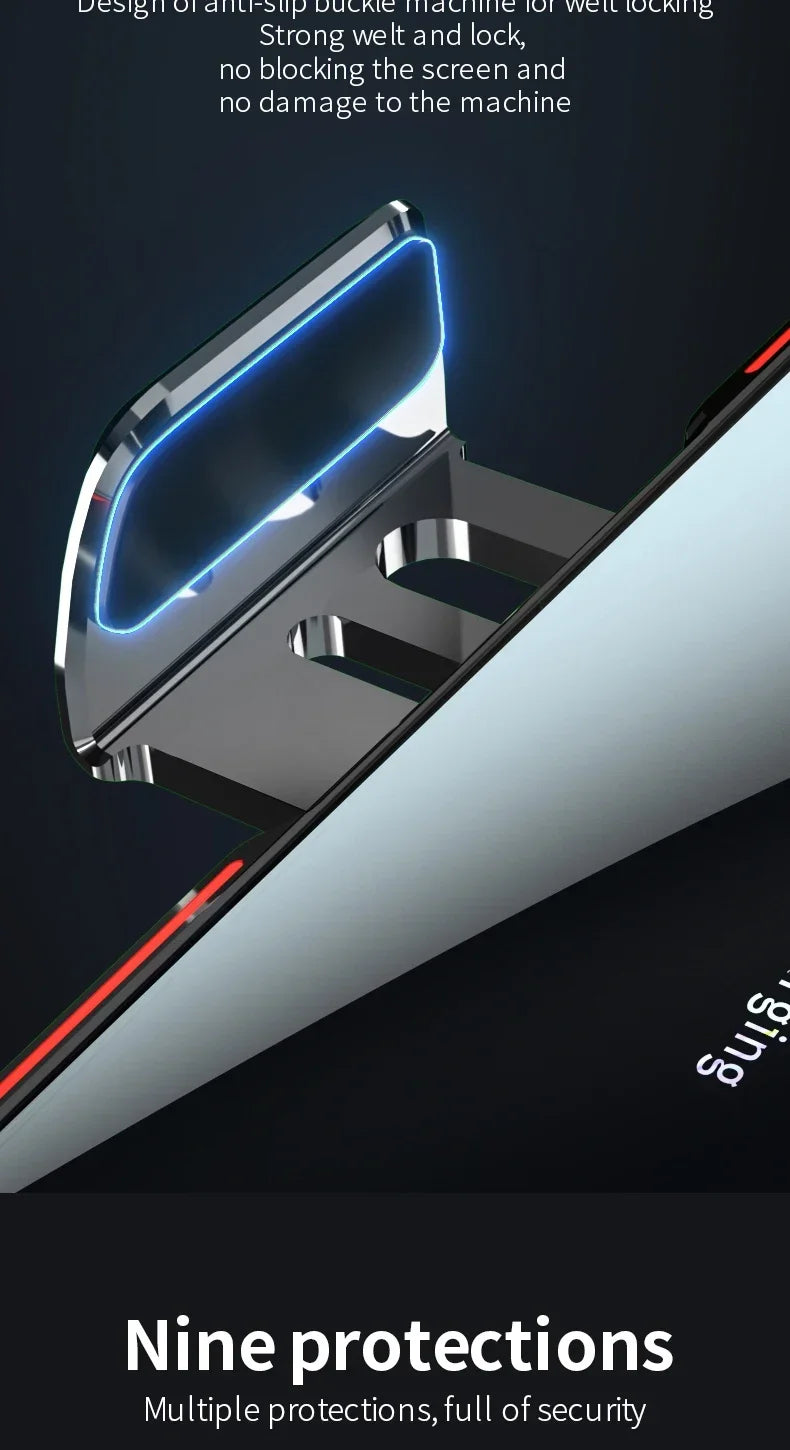 VIKEFON Langaton Autolaturi Magneettinen - Automaattinen Pikalataus iPhone & Samsung