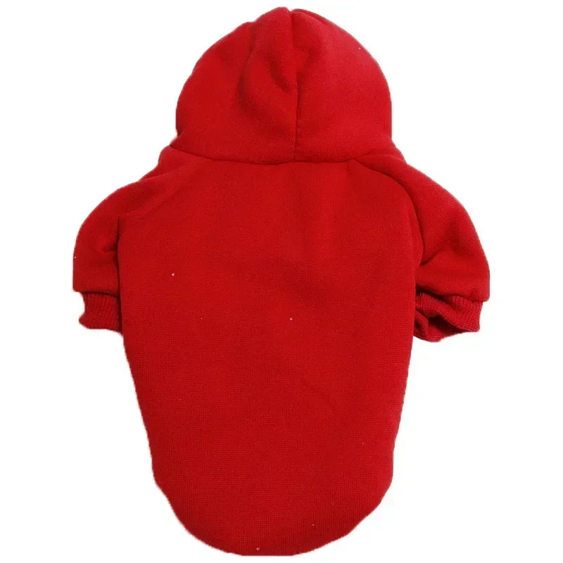 Dog winter hoodie, sporty and warm, for small, medium and large dogs