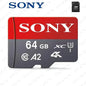 Sony Micro SD-muistikortti 64GB-1TB – Class 10 TF-kortti Puhelimeen, Kameraan ja Droneen