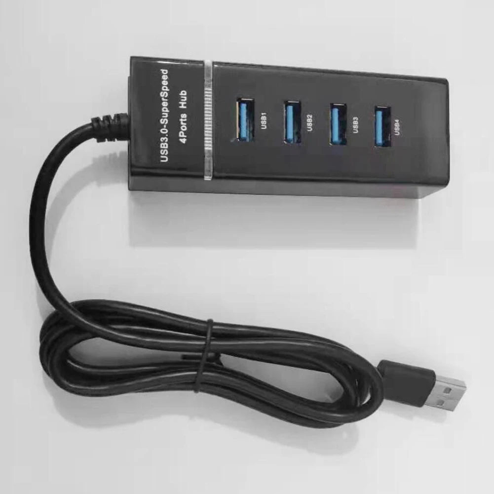 7-porttinen USB 3.0 -keskitin 120cm – Nopea USB-jakolaite PC:lle ja kannettavalle