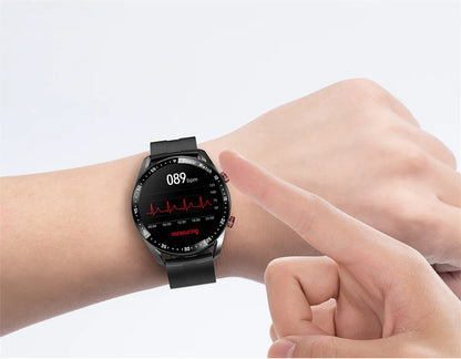 Premium Smartwatch, Bluetooth calls, versatile health tracking, fitness tracking, business design
