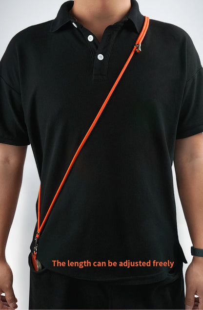 Crossbody Kaulanauha Puhelimelle - Säädettävä Universaali Hihna Klipsillä