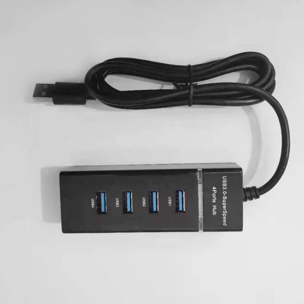 7-porttinen USB 3.0 -keskitin 120cm – Nopea USB-jakolaite PC:lle ja kannettavalle