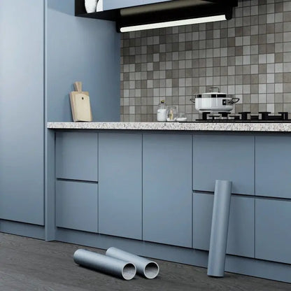 Matt Jade Green marble pattern self-adhesive wallpaper, available in many different variations