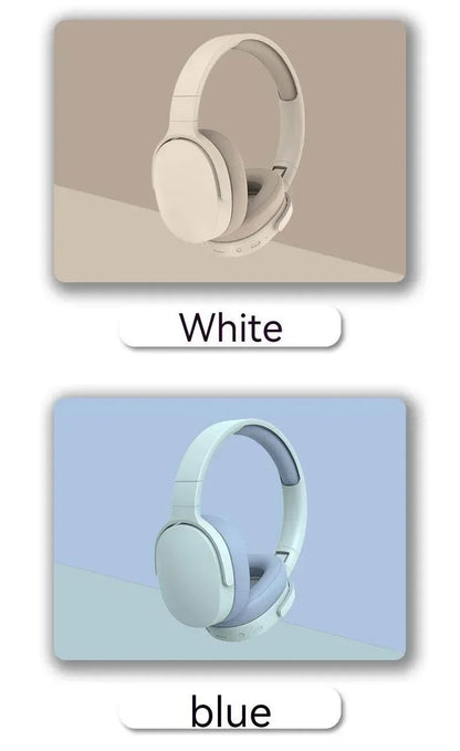 Langattomat Bluetooth-kuulokkeet Over-Ear – HiFi Stereo, HD-mikrofoni, TF/AUX – Pinkki